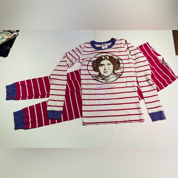 Hanna Andersson Star Wars Princess Leia Long John Pajamas Size: 160 (14) - Picture 1 of 2